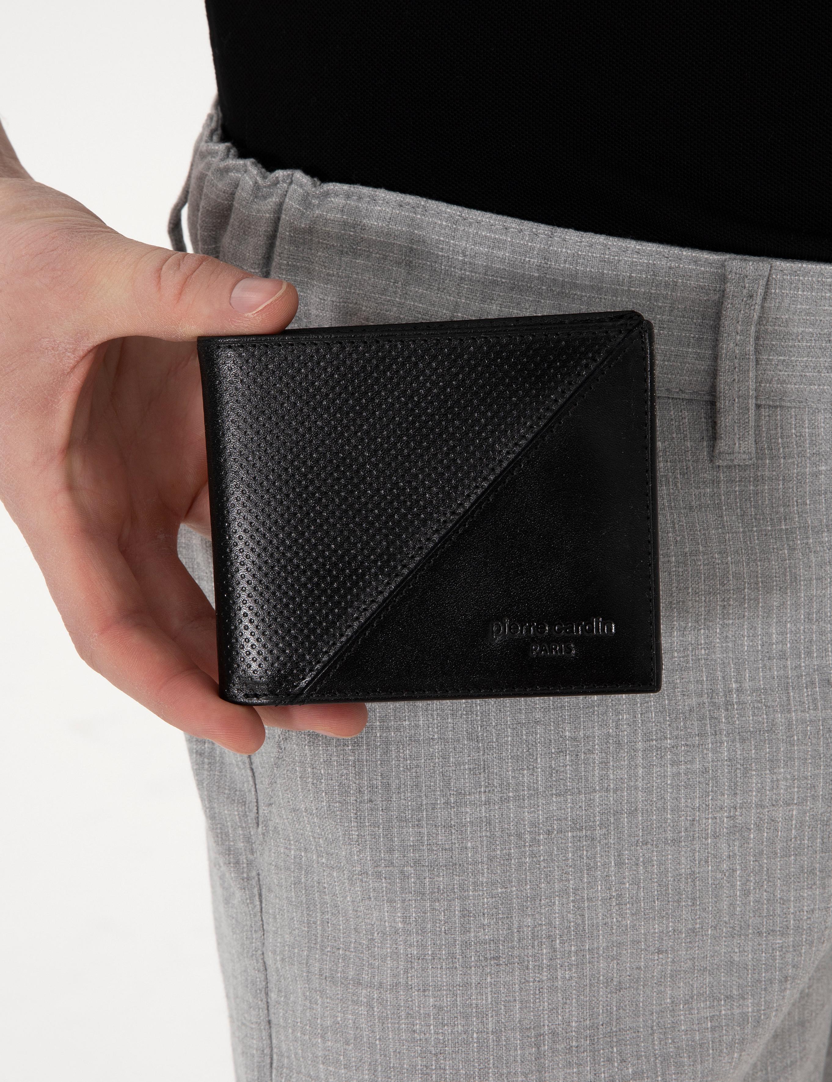 Erkek Siyah Deri Cüzdan