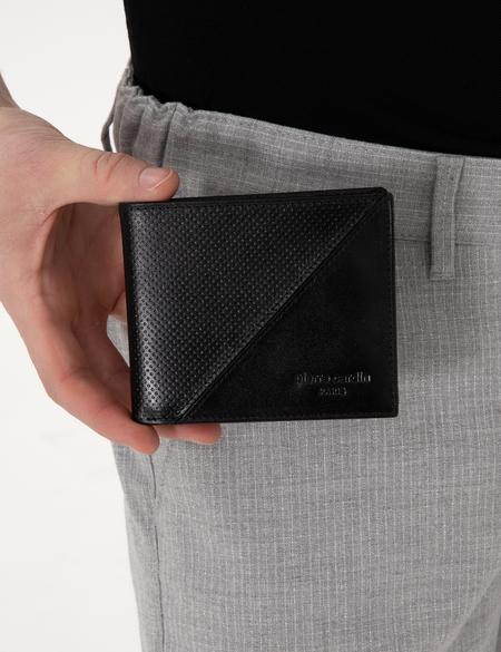 Erkek Siyah Deri Cüzdan - 50313009002
