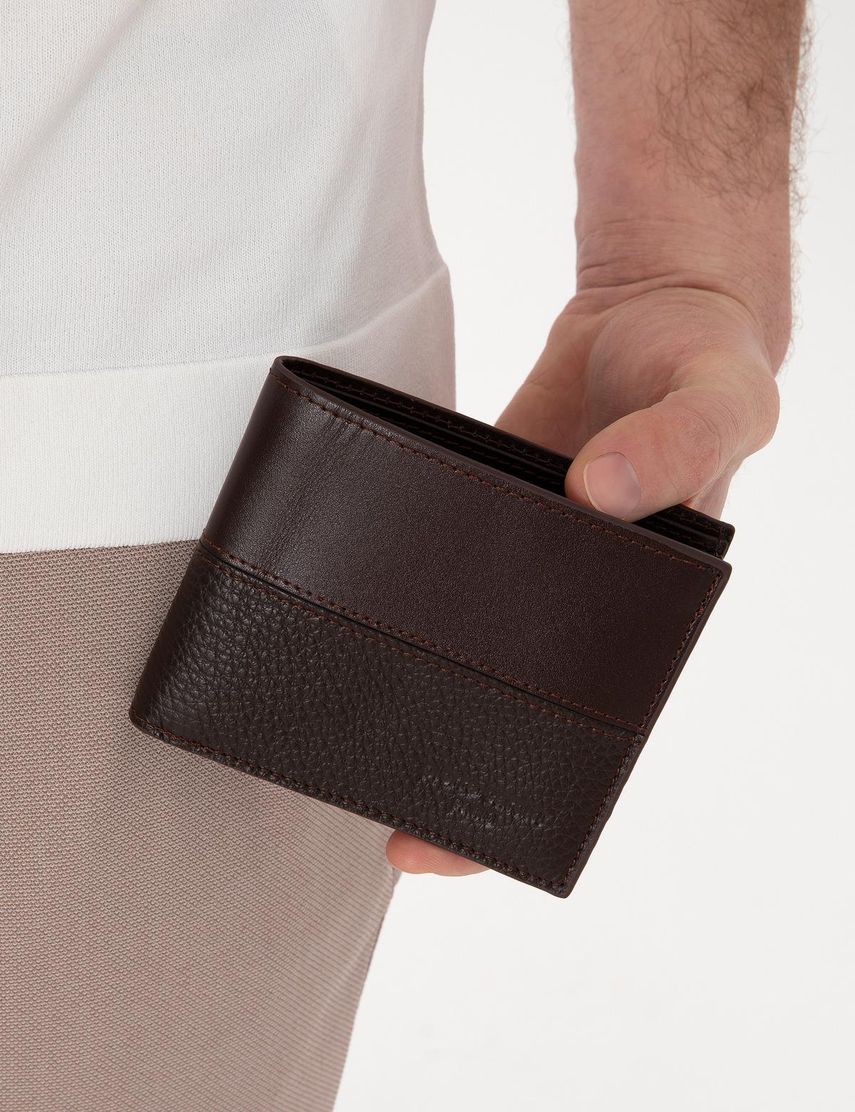 Erkek Kahverengi Deri Cüzdan