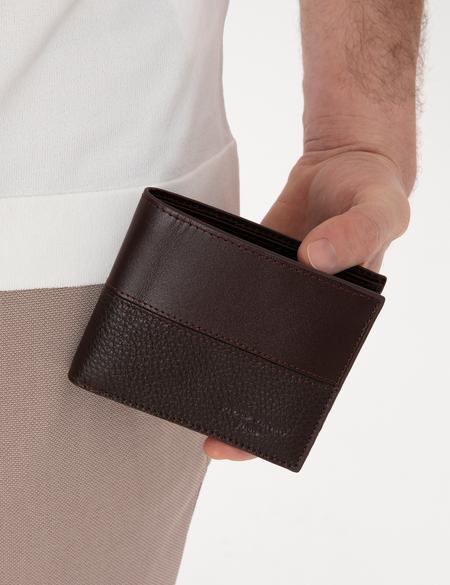 Erkek Kahverengi Deri Cüzdan - 50313008001