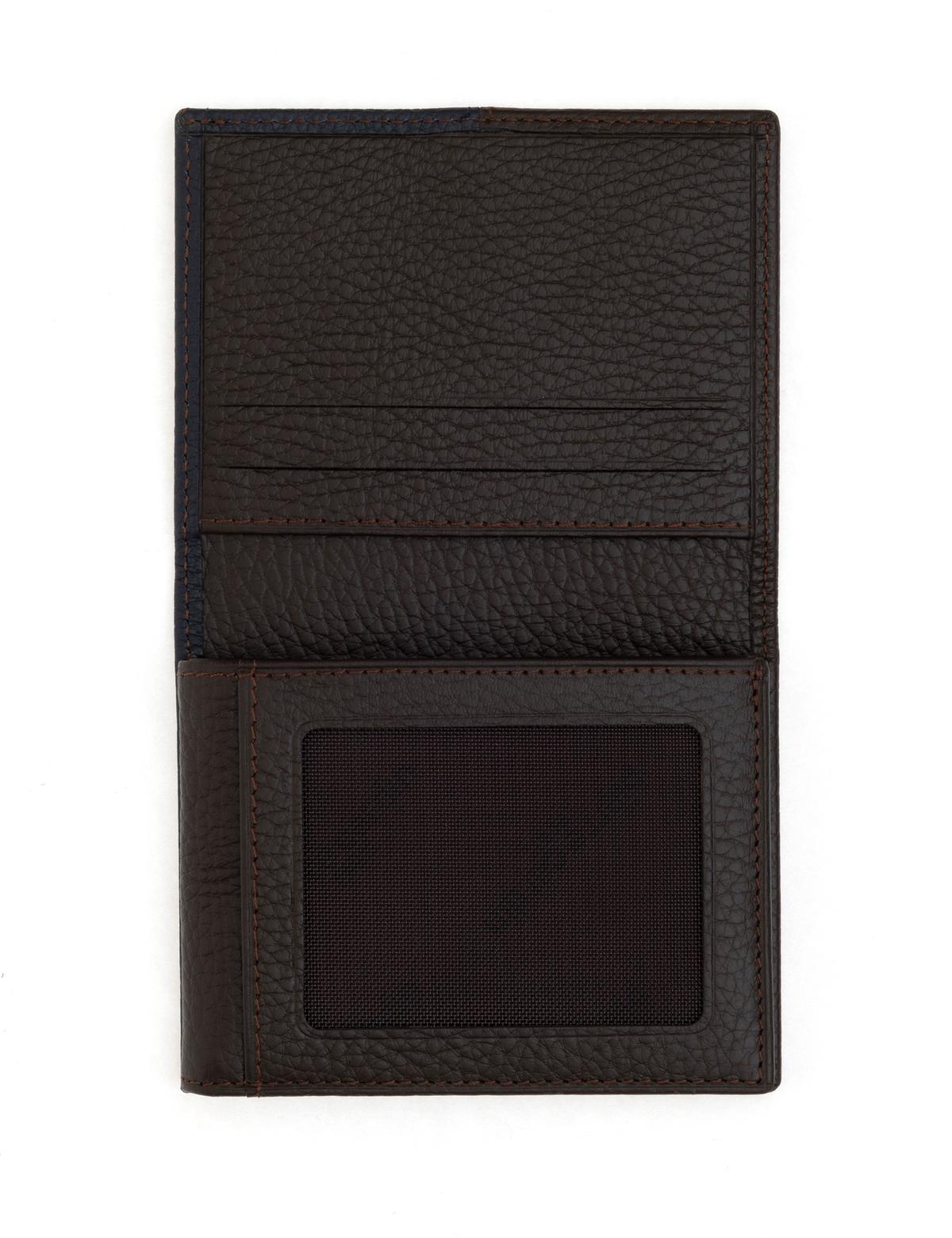 Erkek Kahverengi Deri Cüzdan - 50313007001