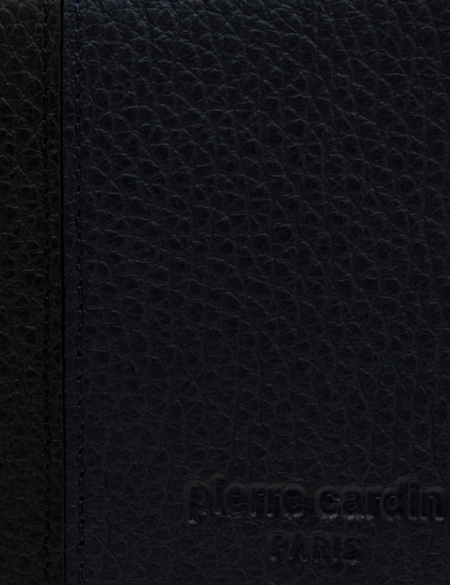 Erkek Lacivert Deri Cüzdan