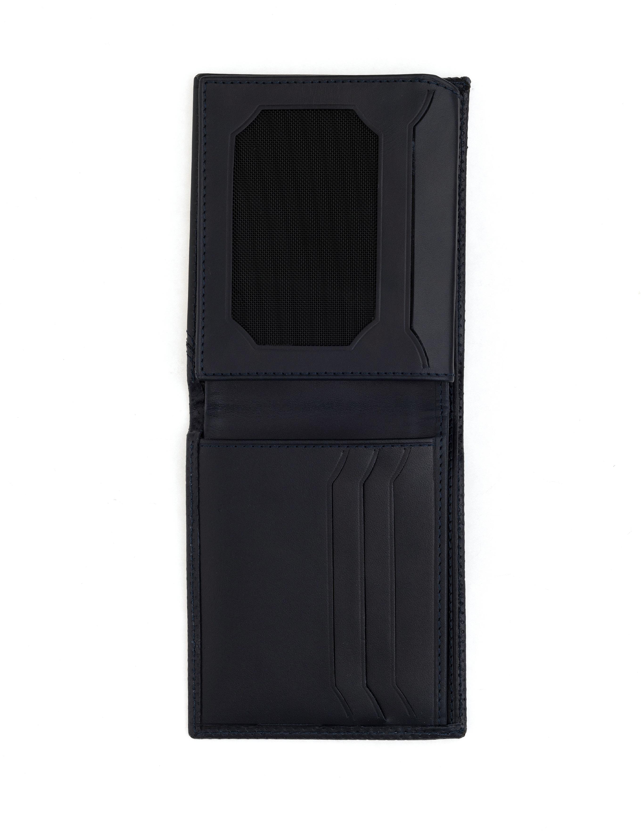 Erkek Lacivert Deri Cüzdan