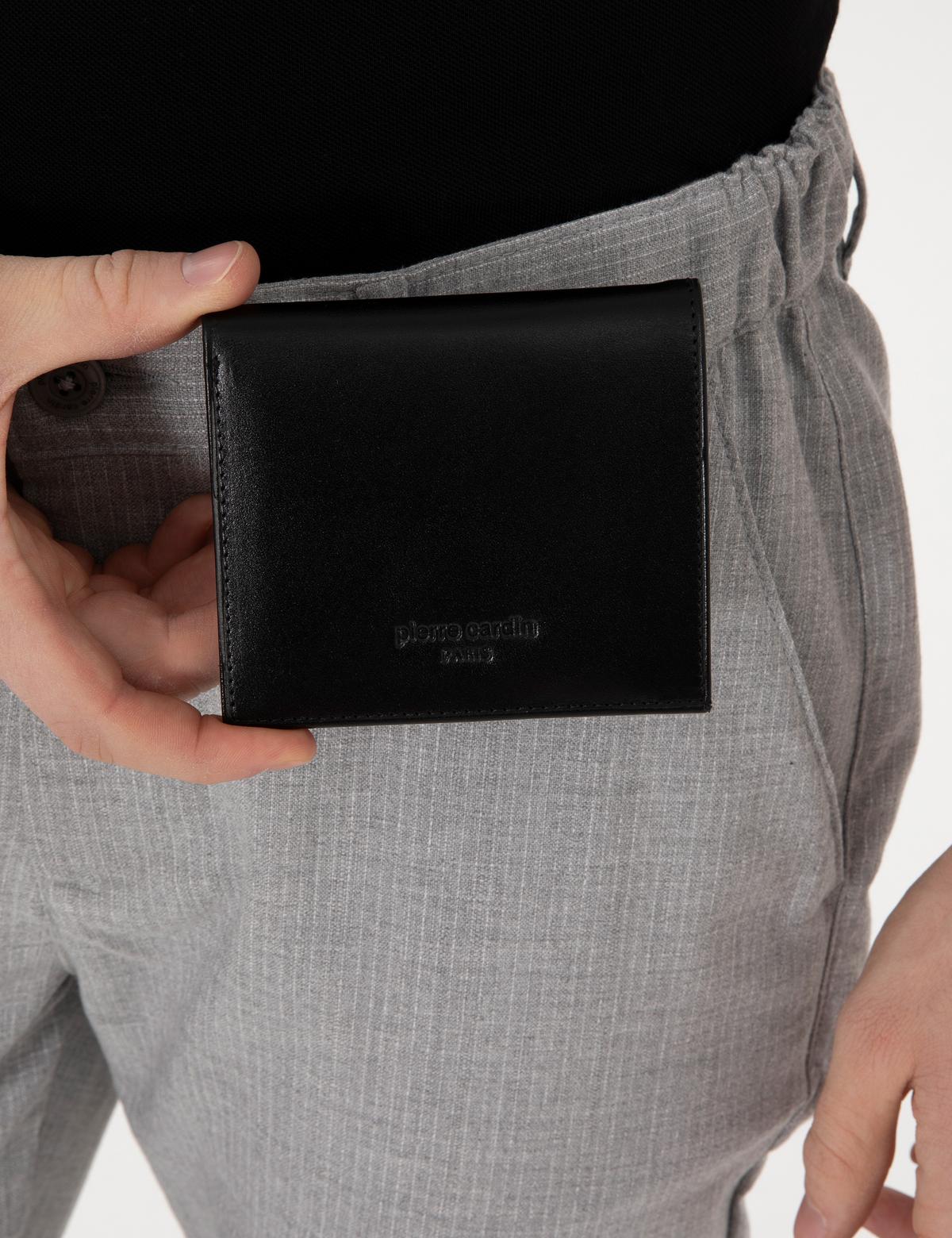 Erkek Siyah %100 Deri Cüzdan