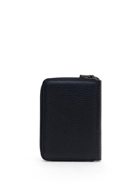 Erkek Lacivert Deri Cüzdan - 50312993003