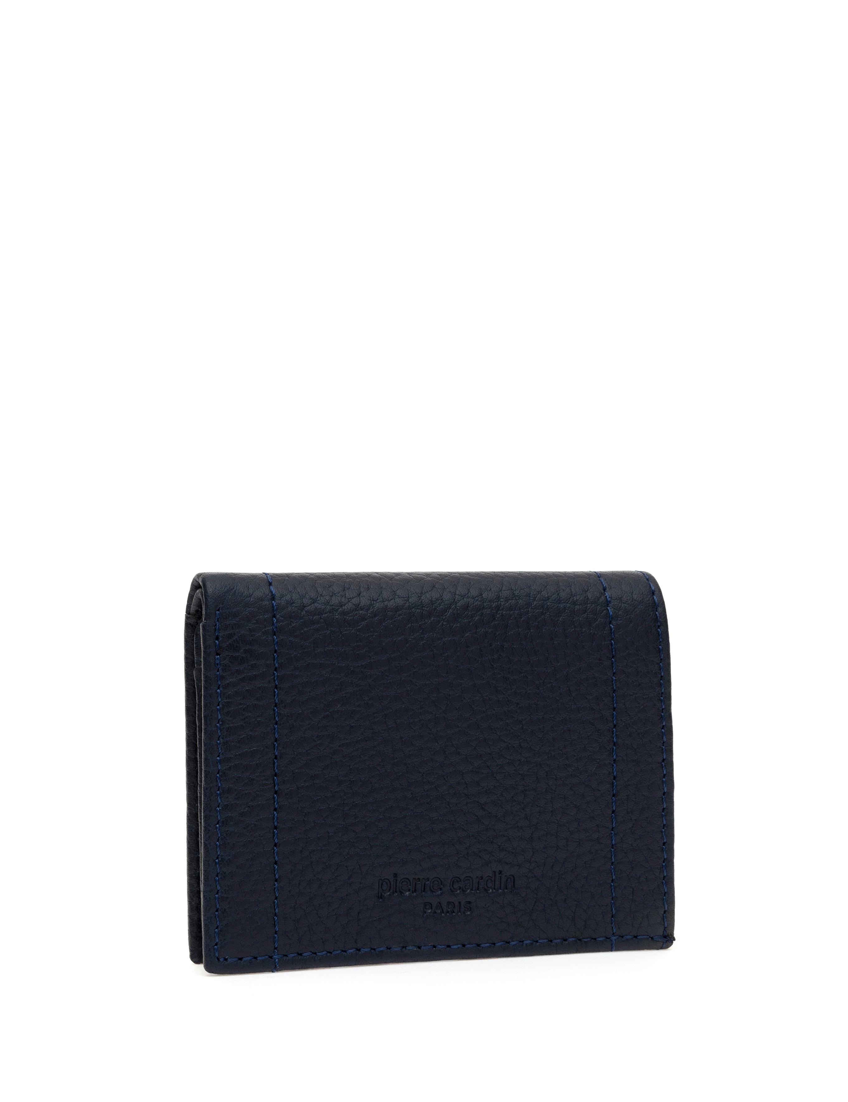 Erkek Lacivert Deri Cüzdan