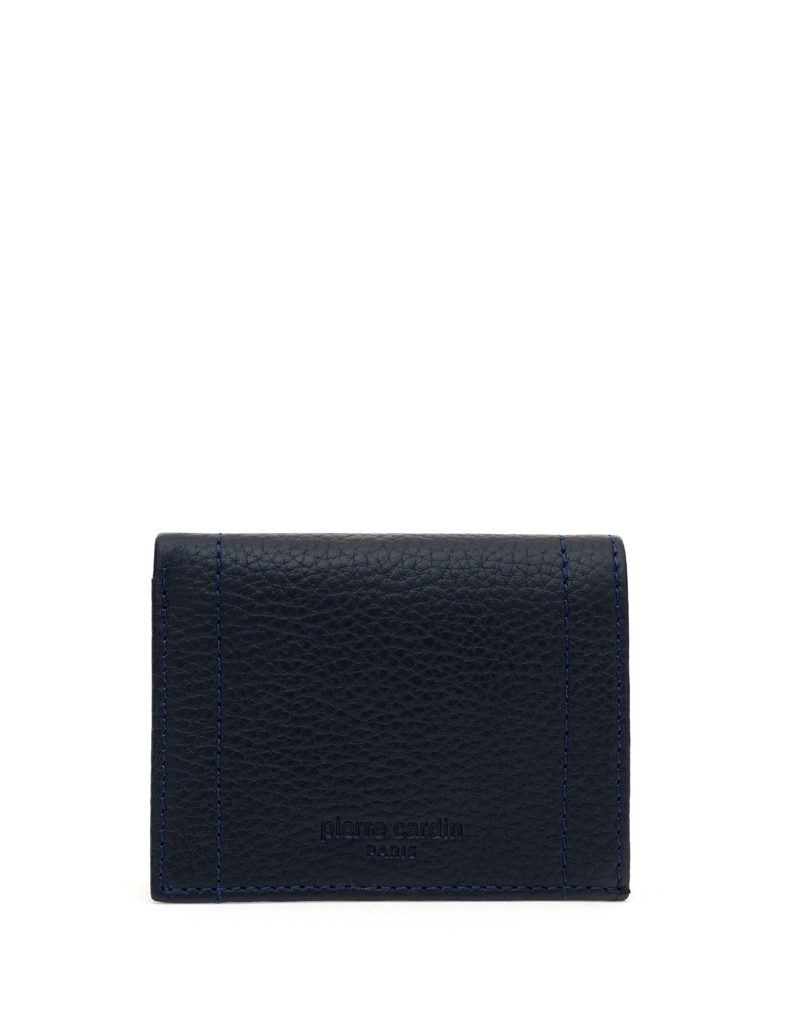 Erkek Lacivert Deri Cüzdan