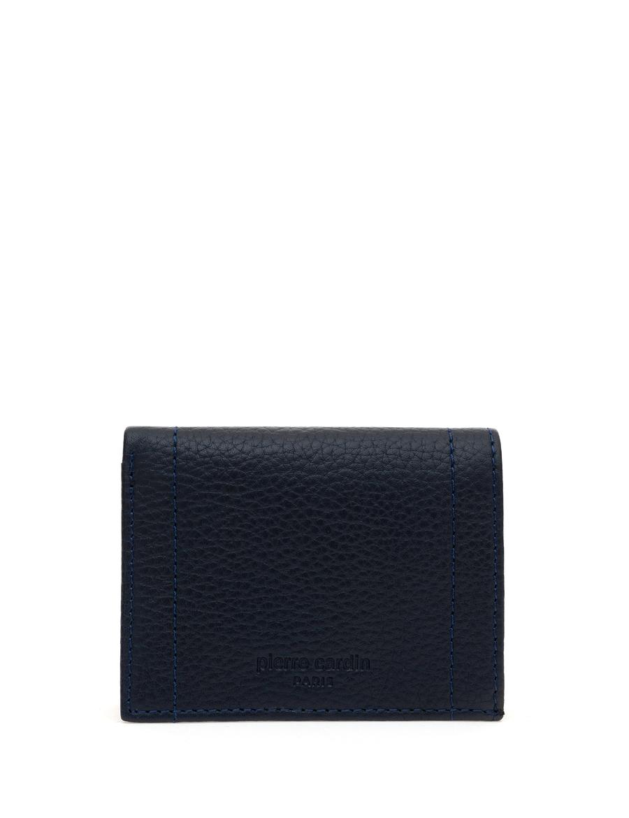 Erkek Lacivert Deri Cüzdan