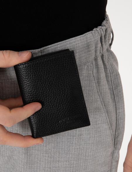 Erkek Siyah Deri Cüzdan - 50313002001
