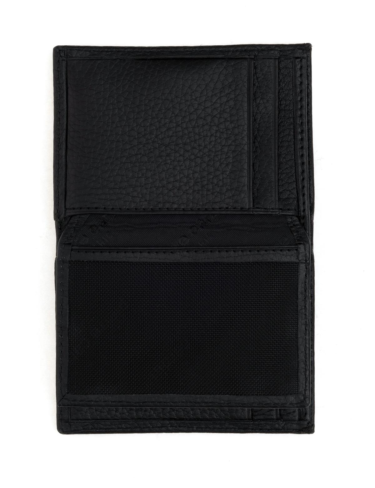 Erkek Siyah Deri Cüzdan - 50313002001