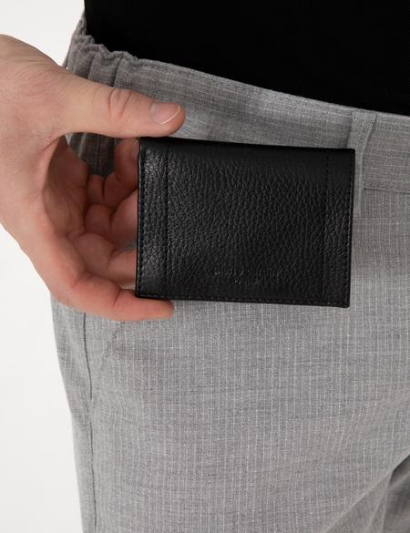 Erkek Siyah Deri Cüzdan - 50312996002