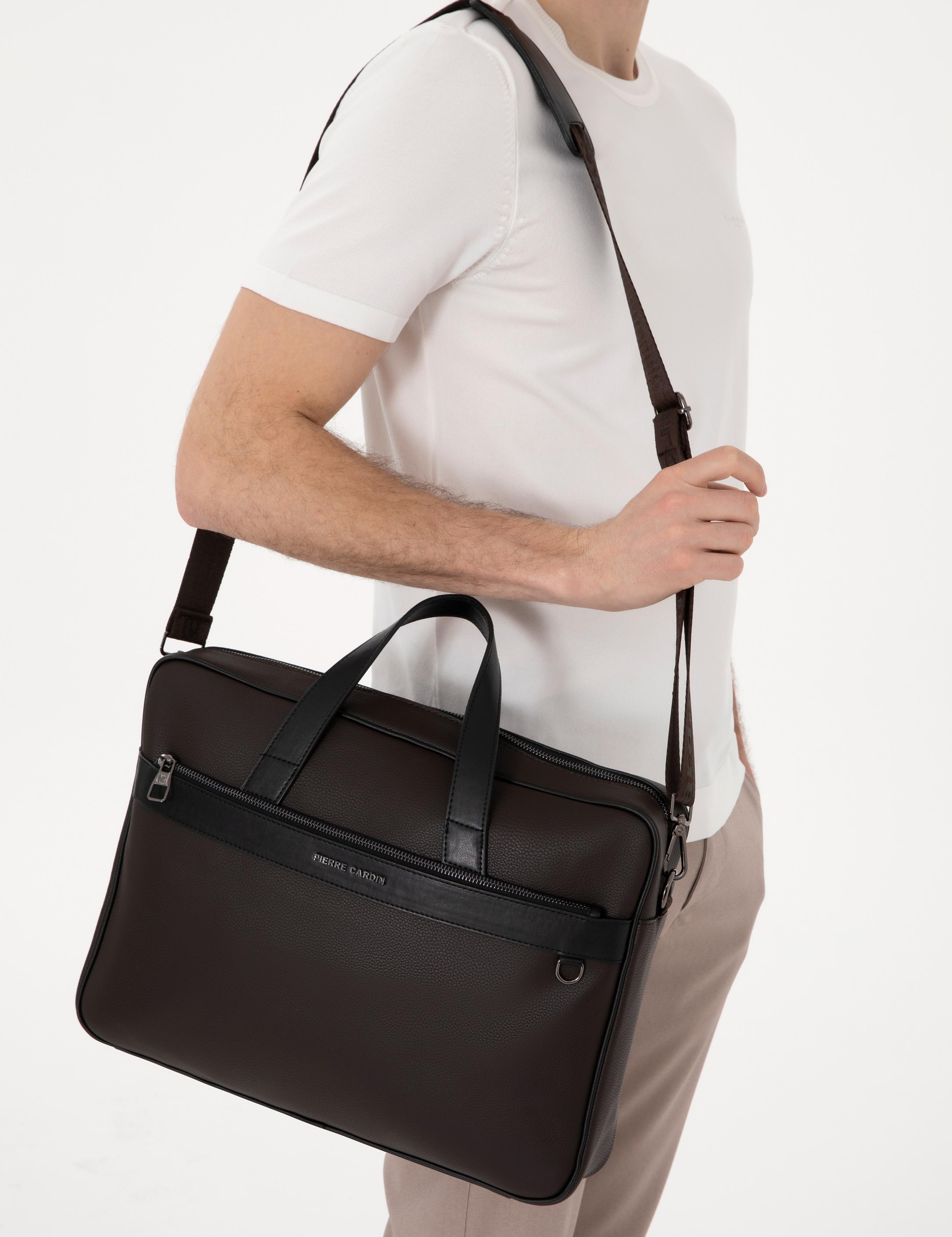 Erkek Kahverengi Evrak Çantası