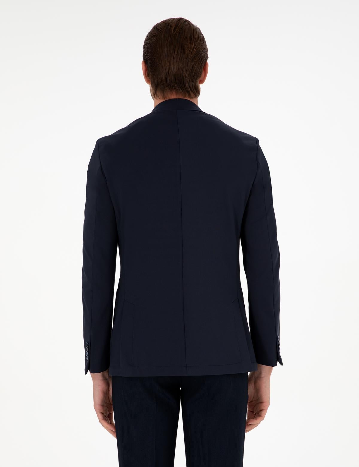 Lacivert Ex.Slim Fit Spor Ceket - 50294108089