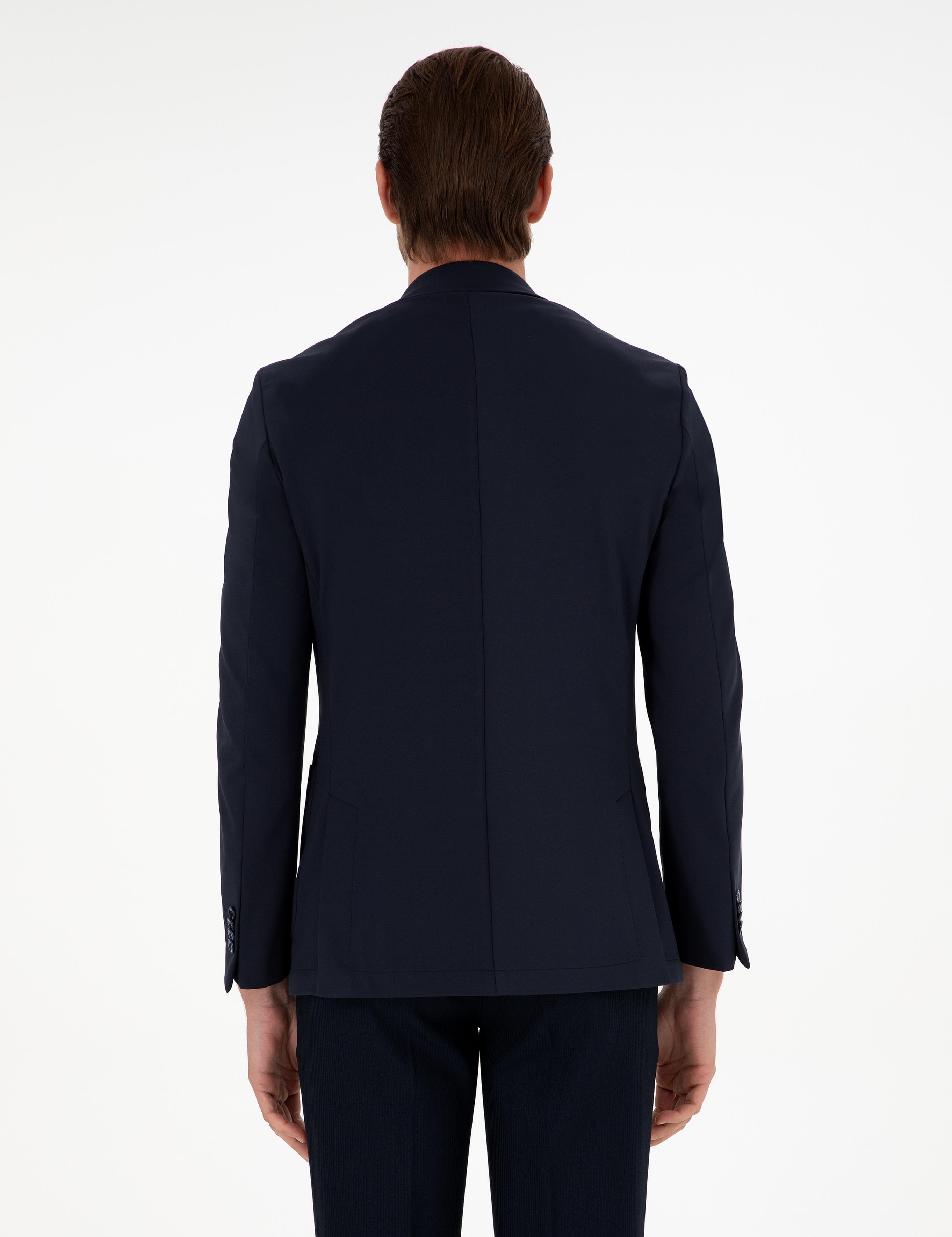 Lacivert Ex.Slim Fit Spor Ceket