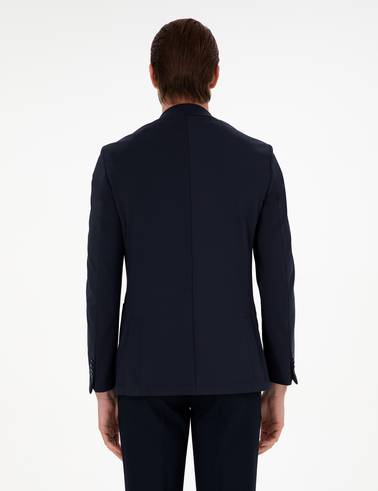Lacivert Ex.Slim Fit Spor Ceket