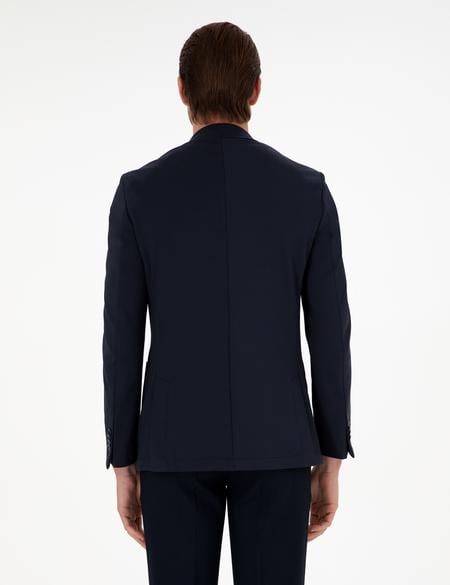 Lacivert Ex.Slim Fit Spor Ceket - 50294108089