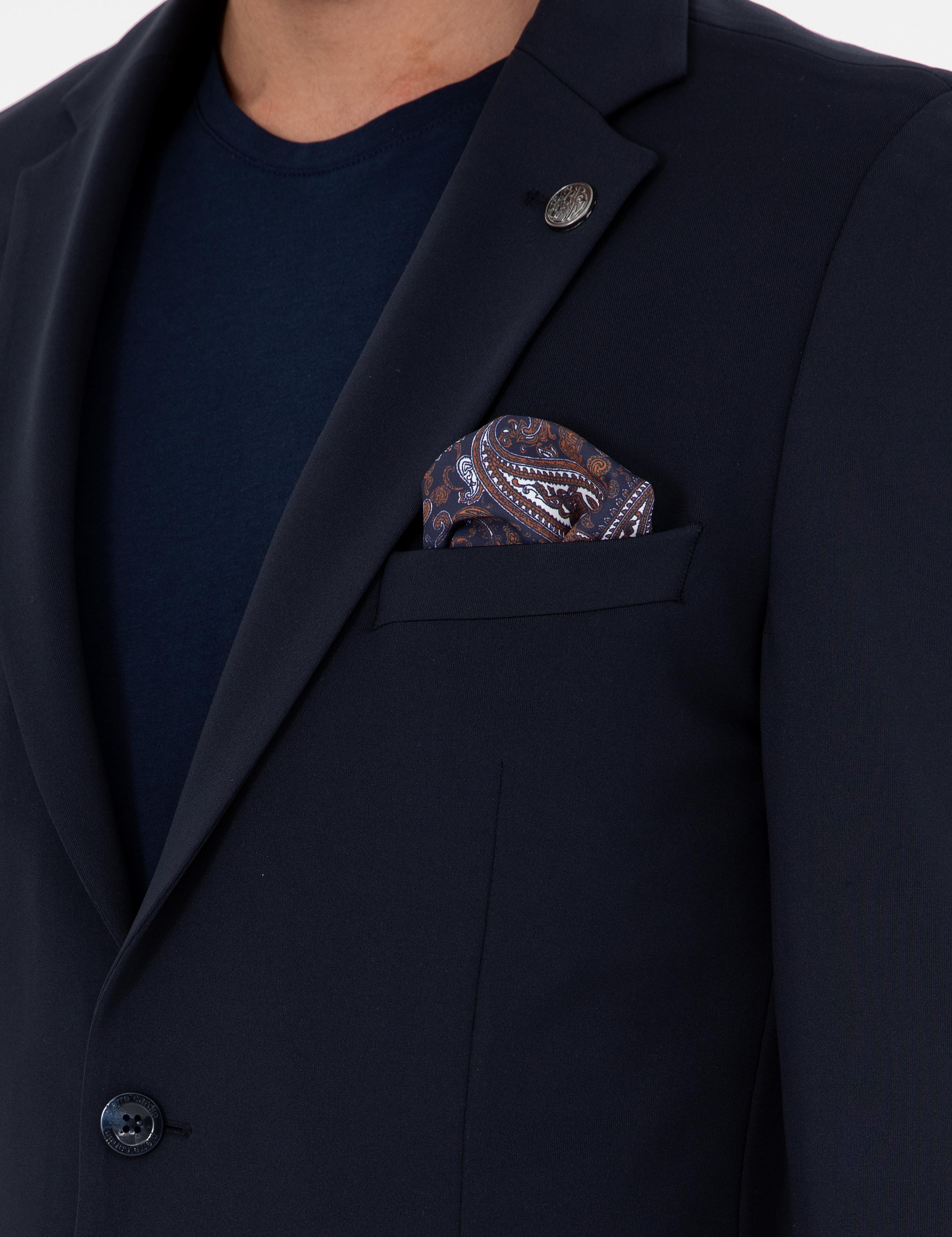 Lacivert Ex.Slim Fit Spor Ceket