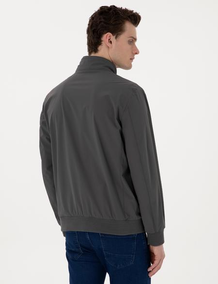 Siyah Çift Taraflı Baharlık Mont - 50303309008