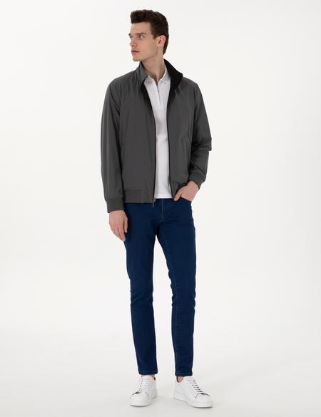 Siyah Çift Taraflı Baharlık Mont - 50303309008