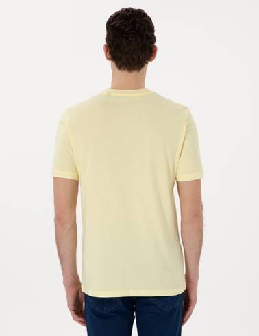 Sarı Regular Fit Tişört