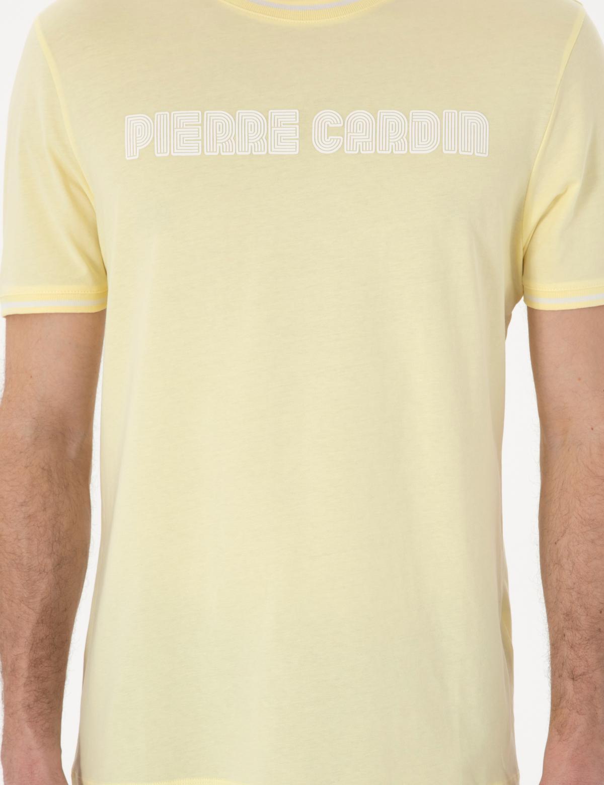 Sarı Regular Fit Tişört - 50302582203