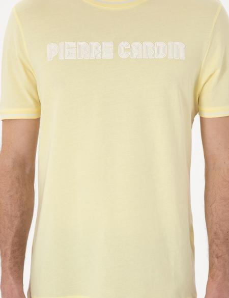 Sarı Regular Fit Tişört - 50302582203