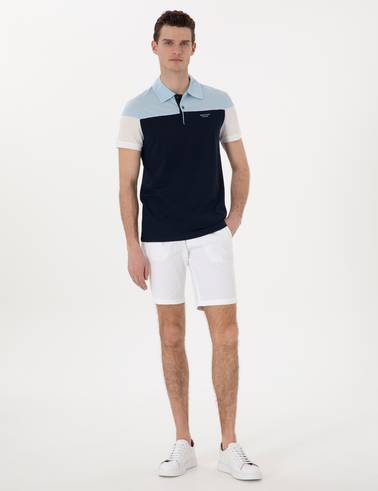 Lacivert Slim Fit Tişört
