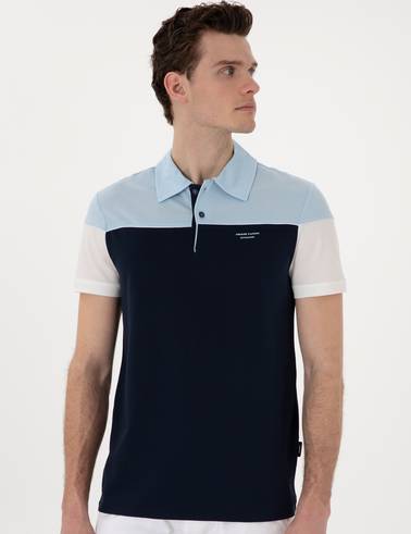 Lacivert Slim Fit Tişört