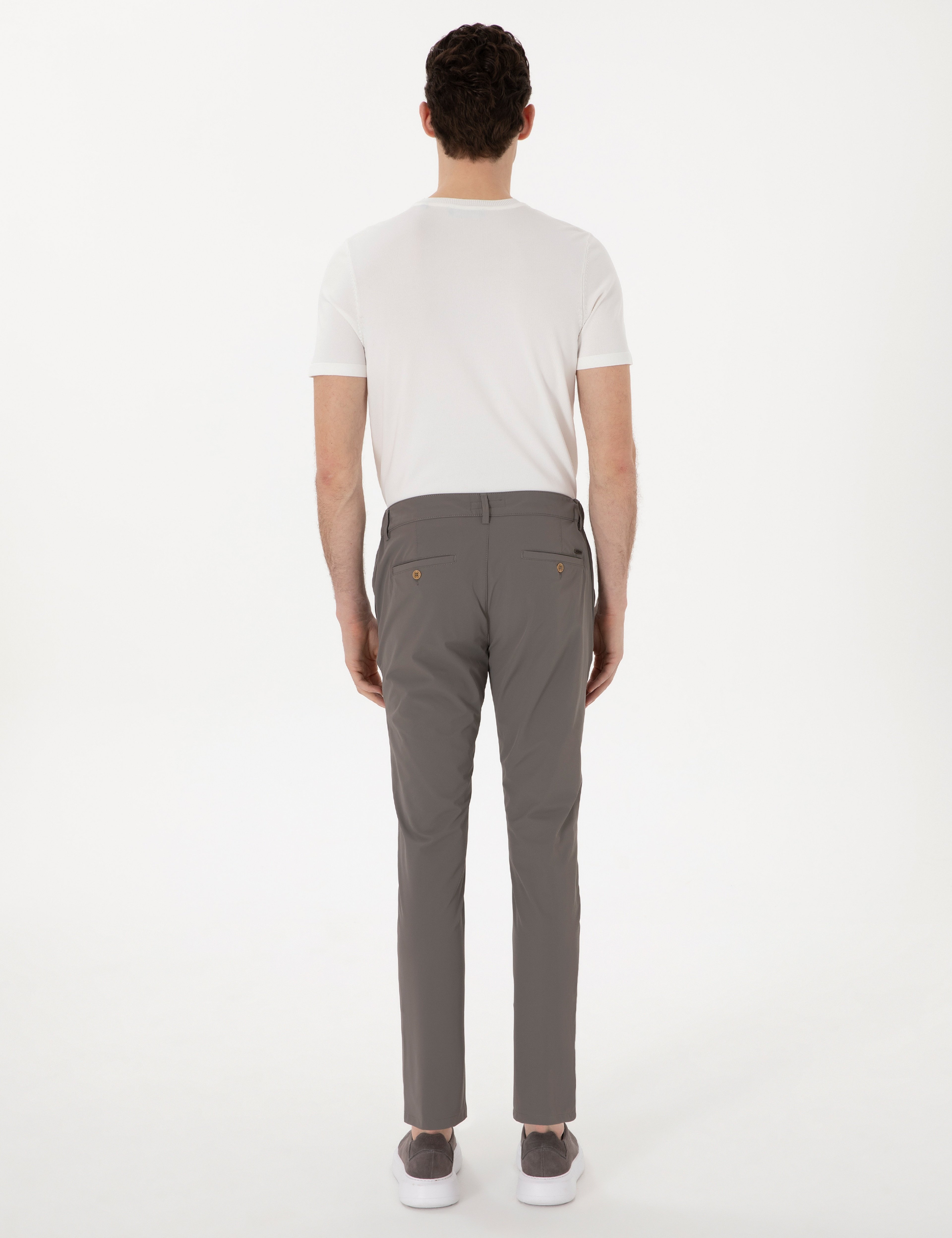 Vizon Slim Fit Jogger Kanvas Pantolon