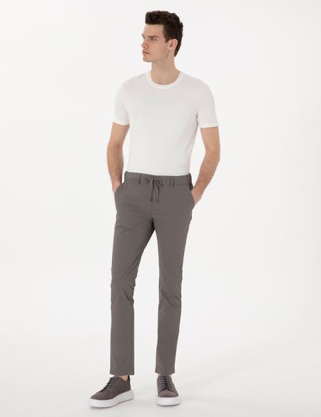 Vizon Slim Fit Jogger Kanvas Pantolon - 50305880238