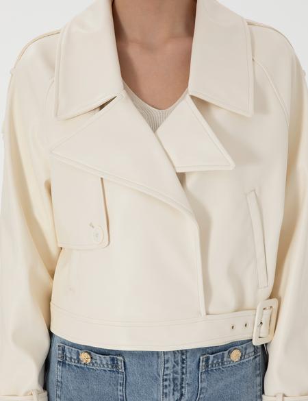 Ekru Crop Top Mont - 50306840005