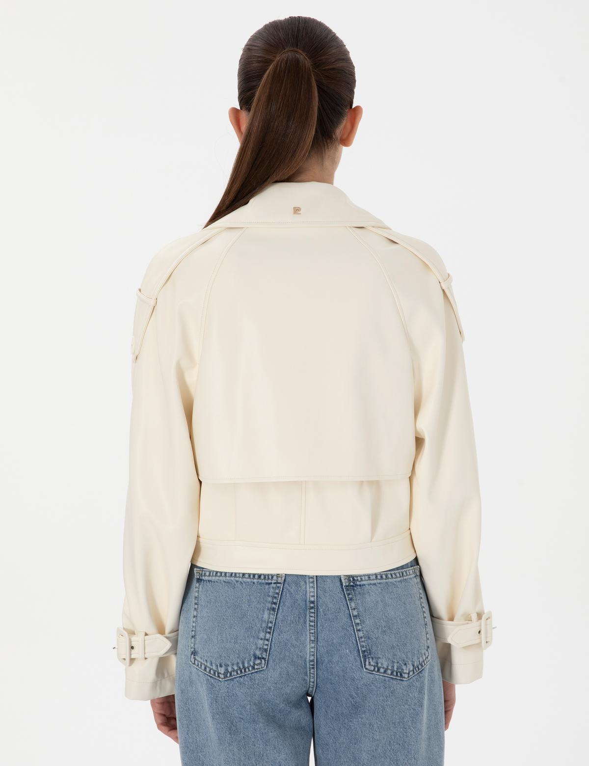 Ekru Crop Top Mont - 50306840005