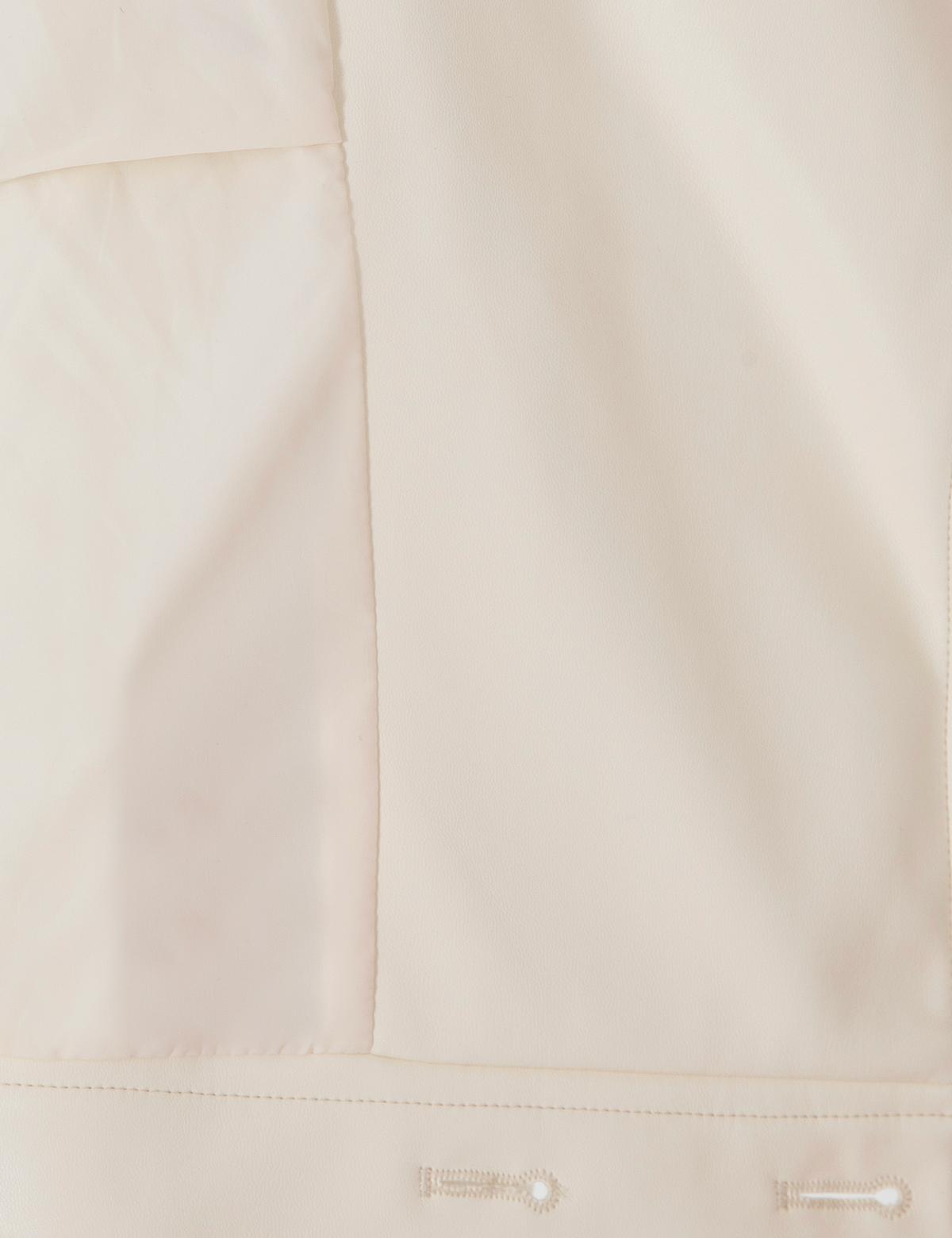 Ekru Crop Top Mont - 50306840005