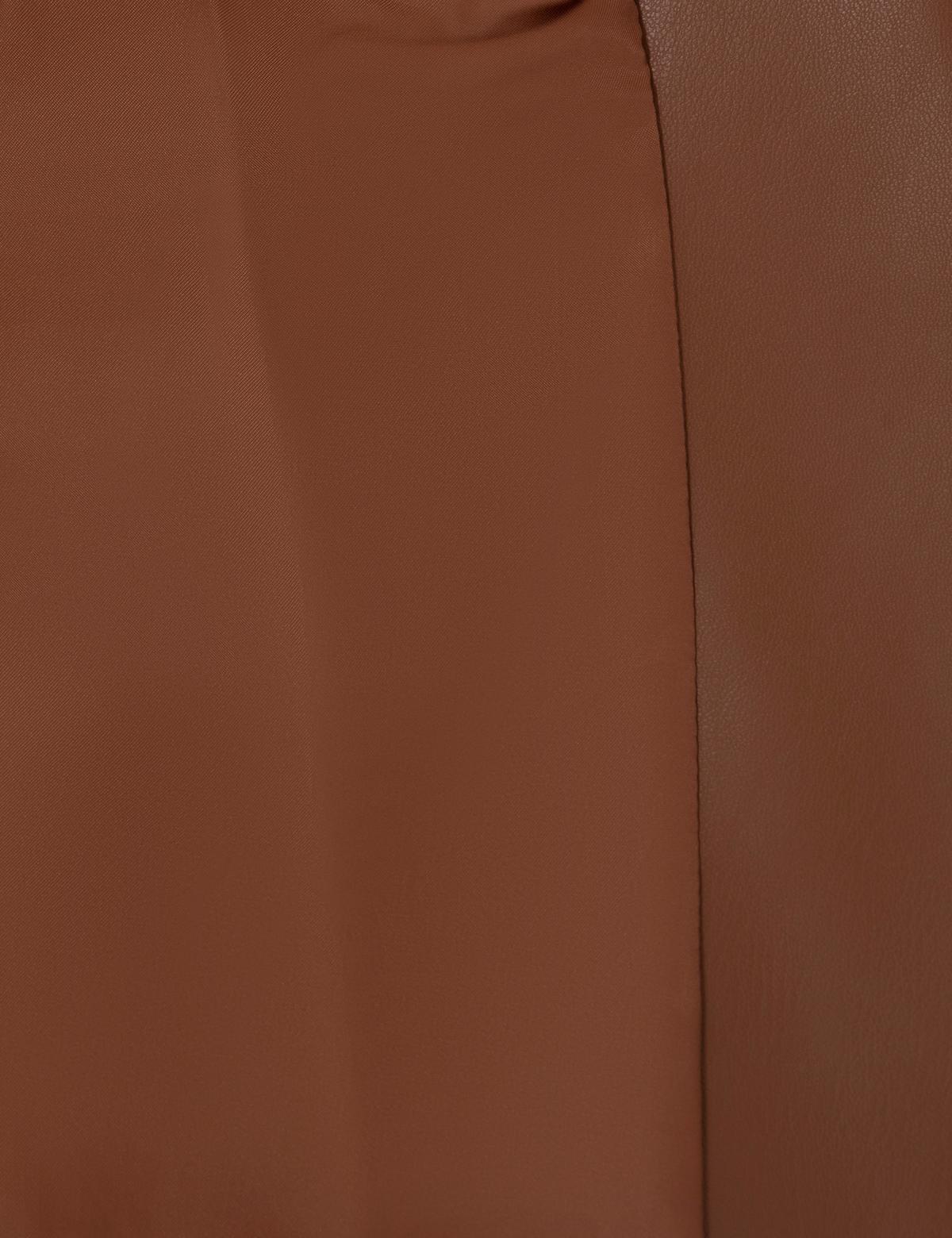 Kahverengi Crop Top Mont - 50306882002