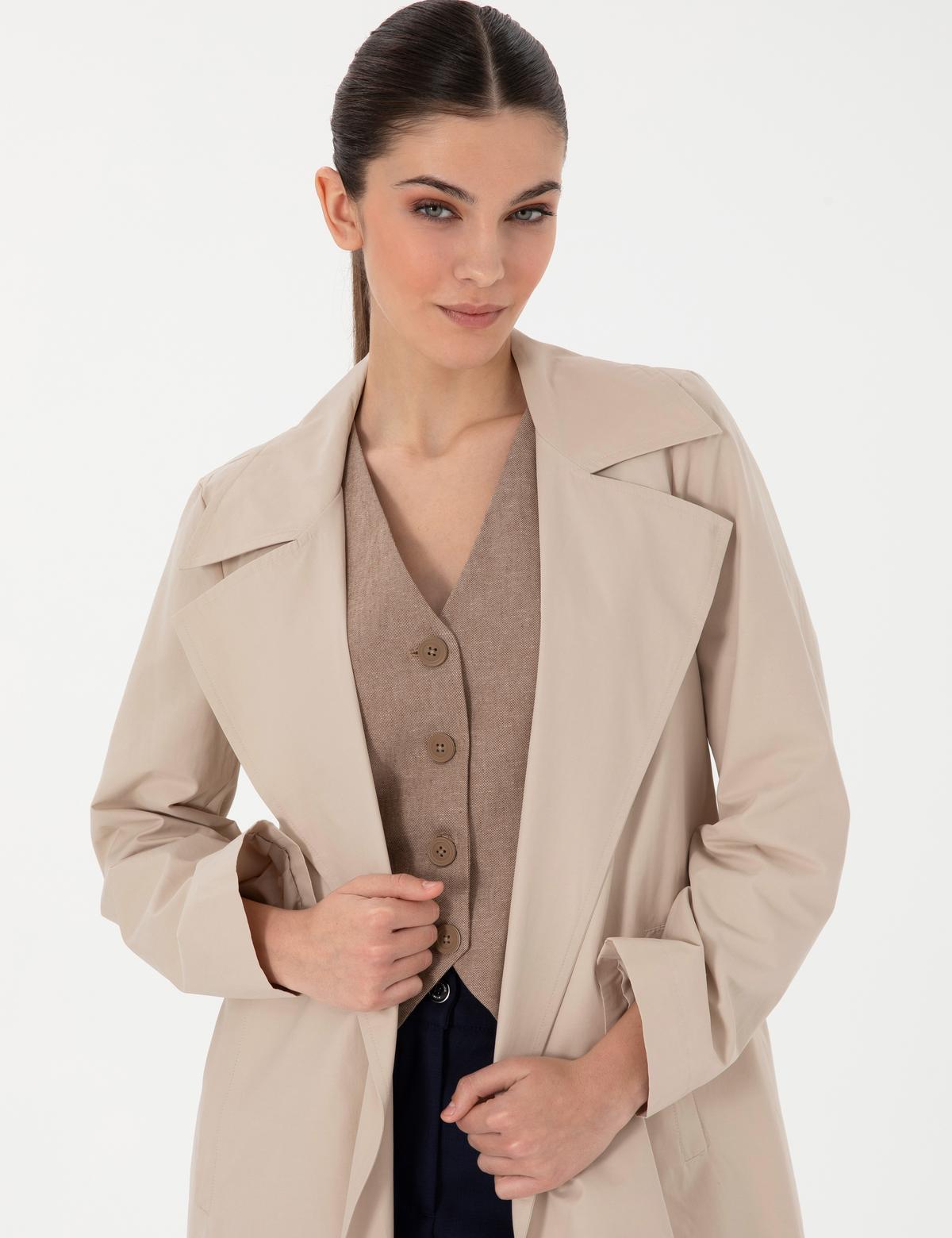 Bej Trençkot - 50306055003