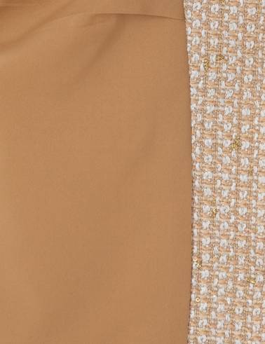 Bej Crop Top Ceket