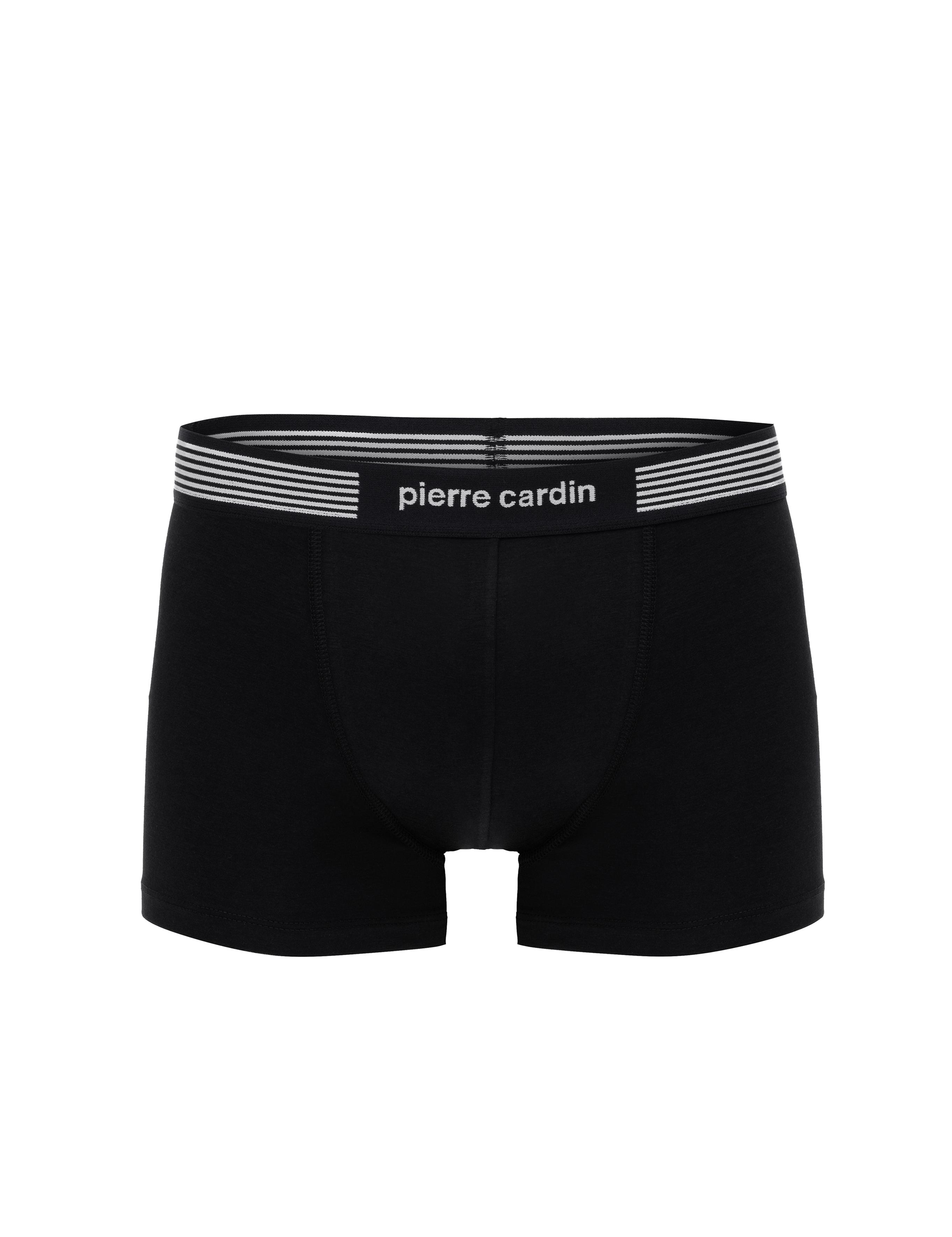 Siyah - Lacivert Pamuk Modal Karışımlı 3'lü Boxer