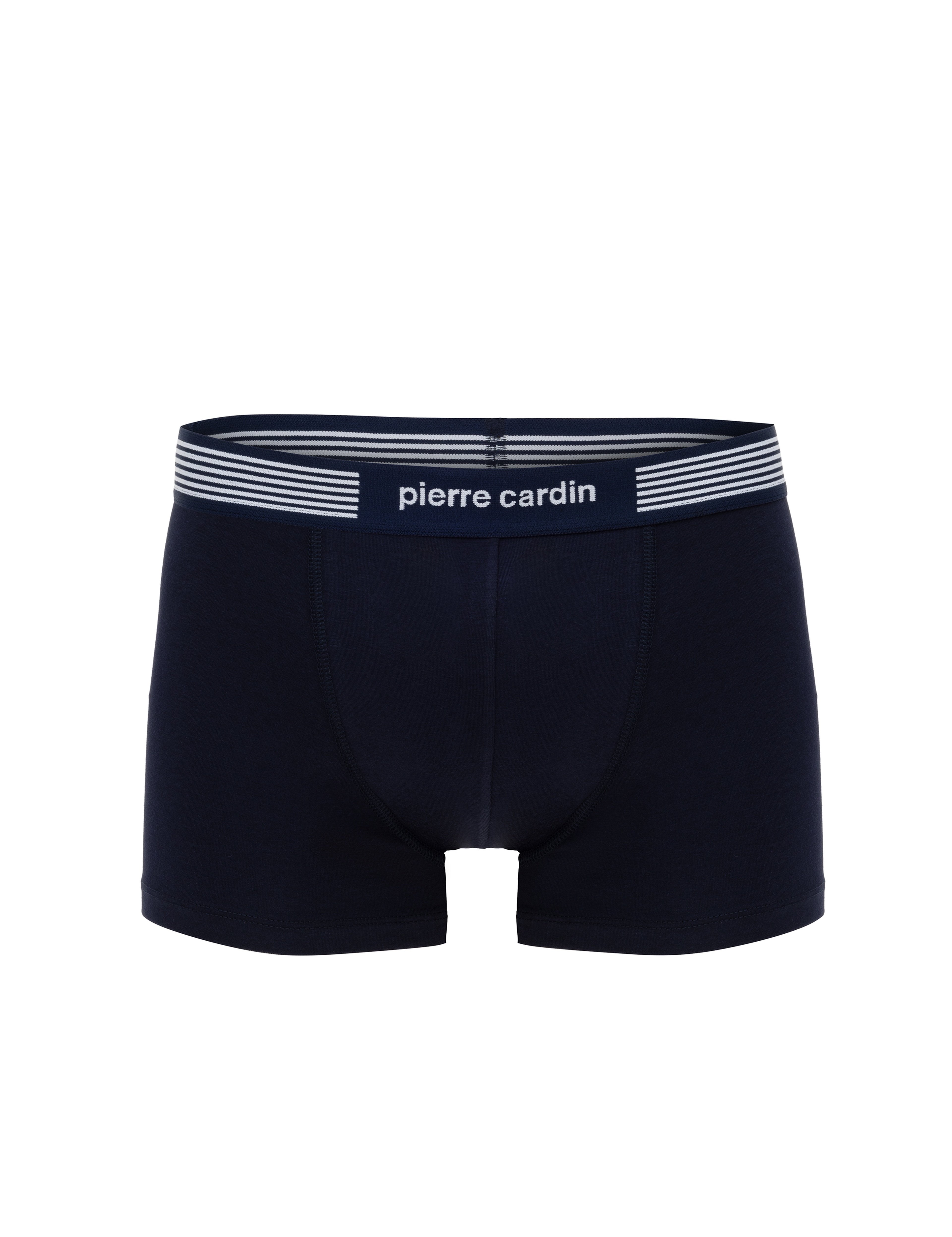 Siyah - Lacivert Pamuk Modal Karışımlı 3'lü Boxer - Image 4