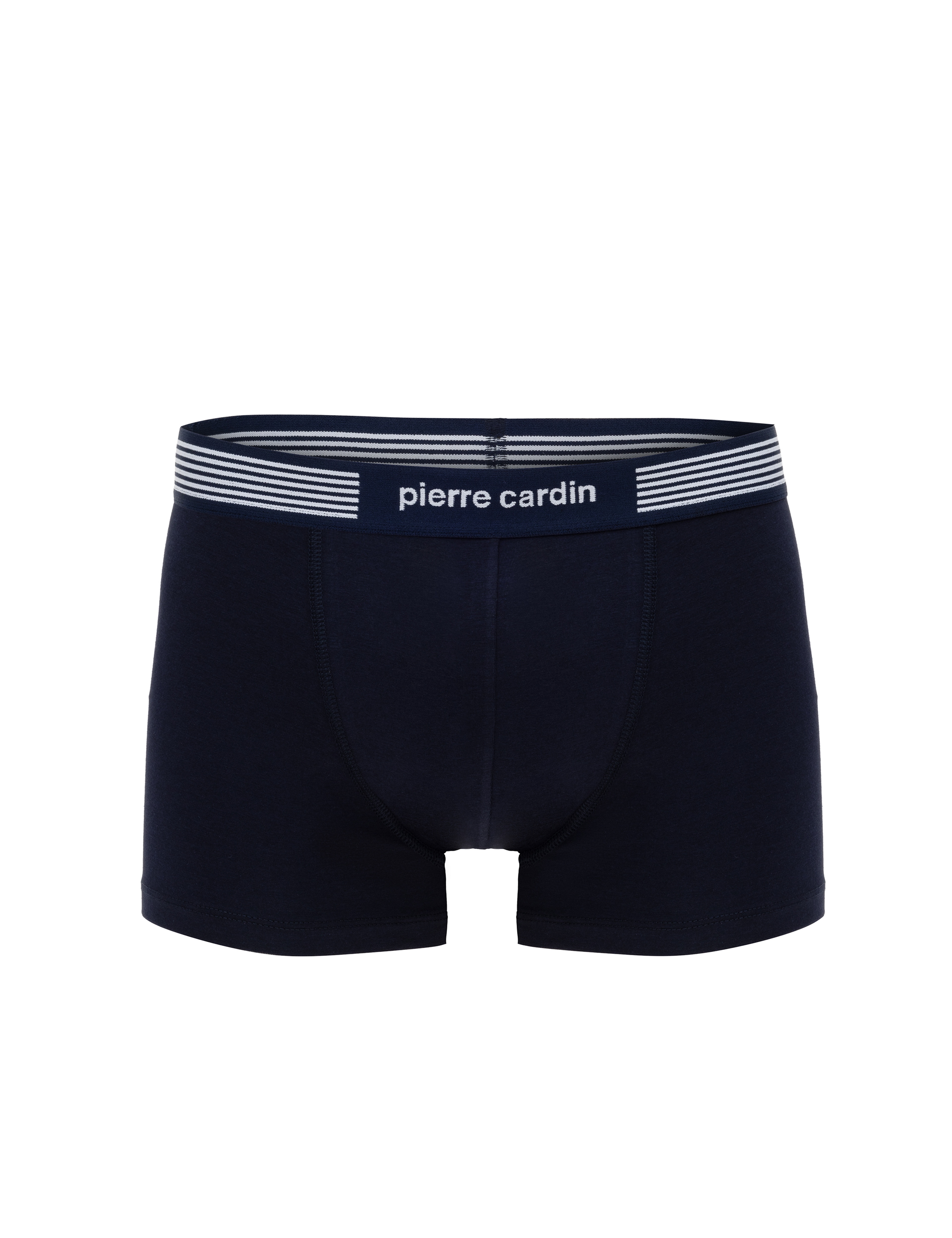 Siyah - Lacivert Pamuk Modal Karışımlı 3'lü Boxer