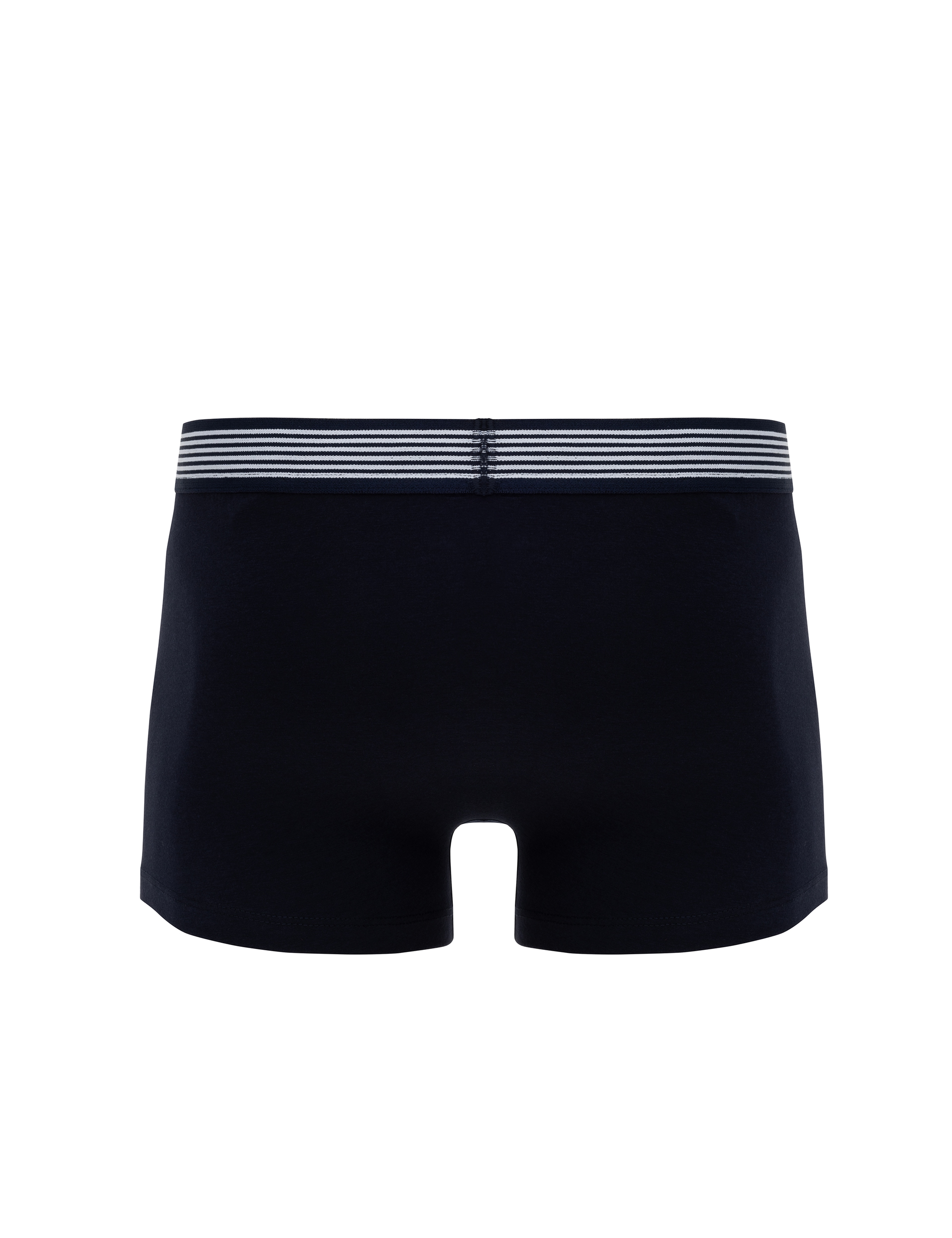 Siyah - Lacivert Pamuk Modal Karışımlı 3'lü Boxer - Image 5