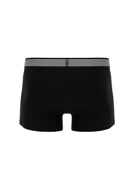 Siyah - Lacivert Pamuk Modal Karışımlı 3'lü Boxer - 50315165001