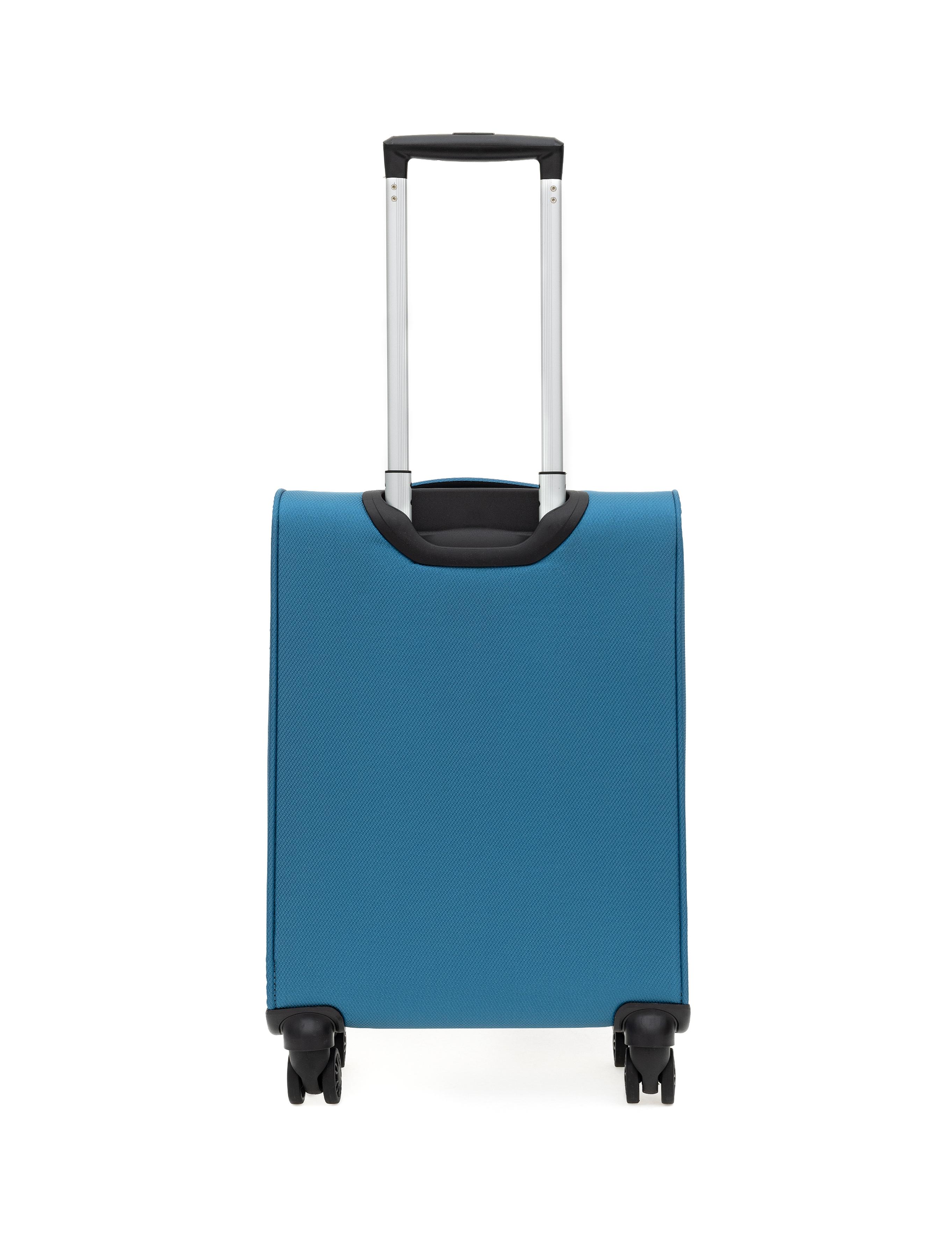 Mavi Kabin Boy Kumaş Valiz