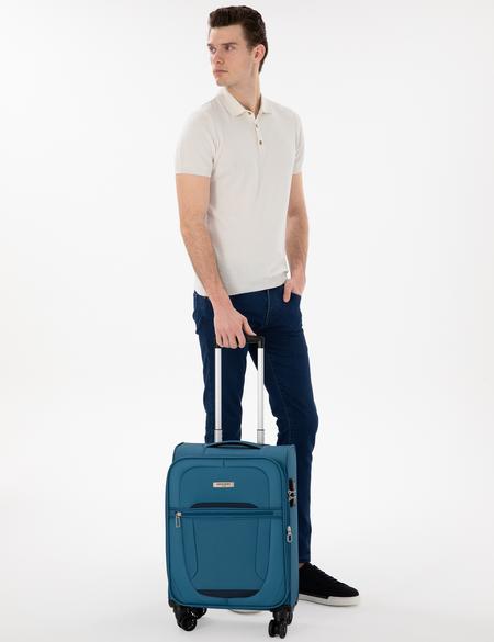 Mavi Kabin Boy Kumaş Valiz - 50312934003