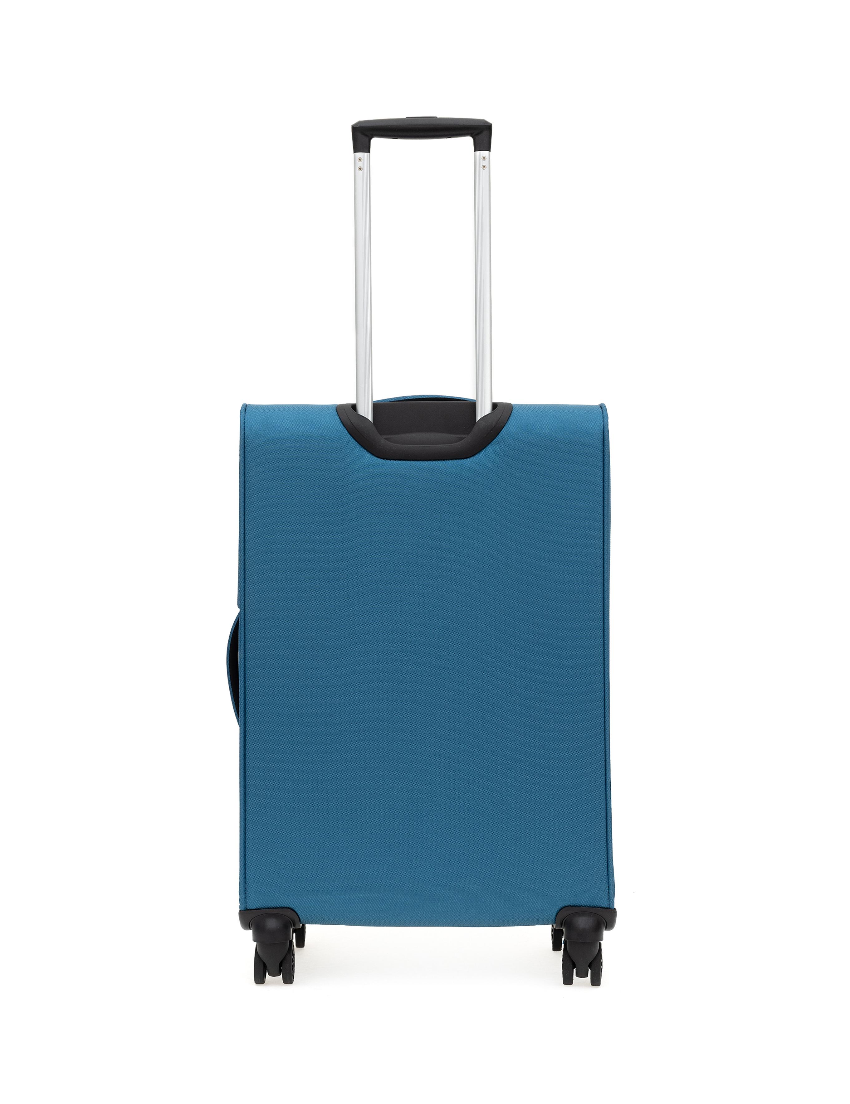 Mavi Orta Boy Kumaş Valiz