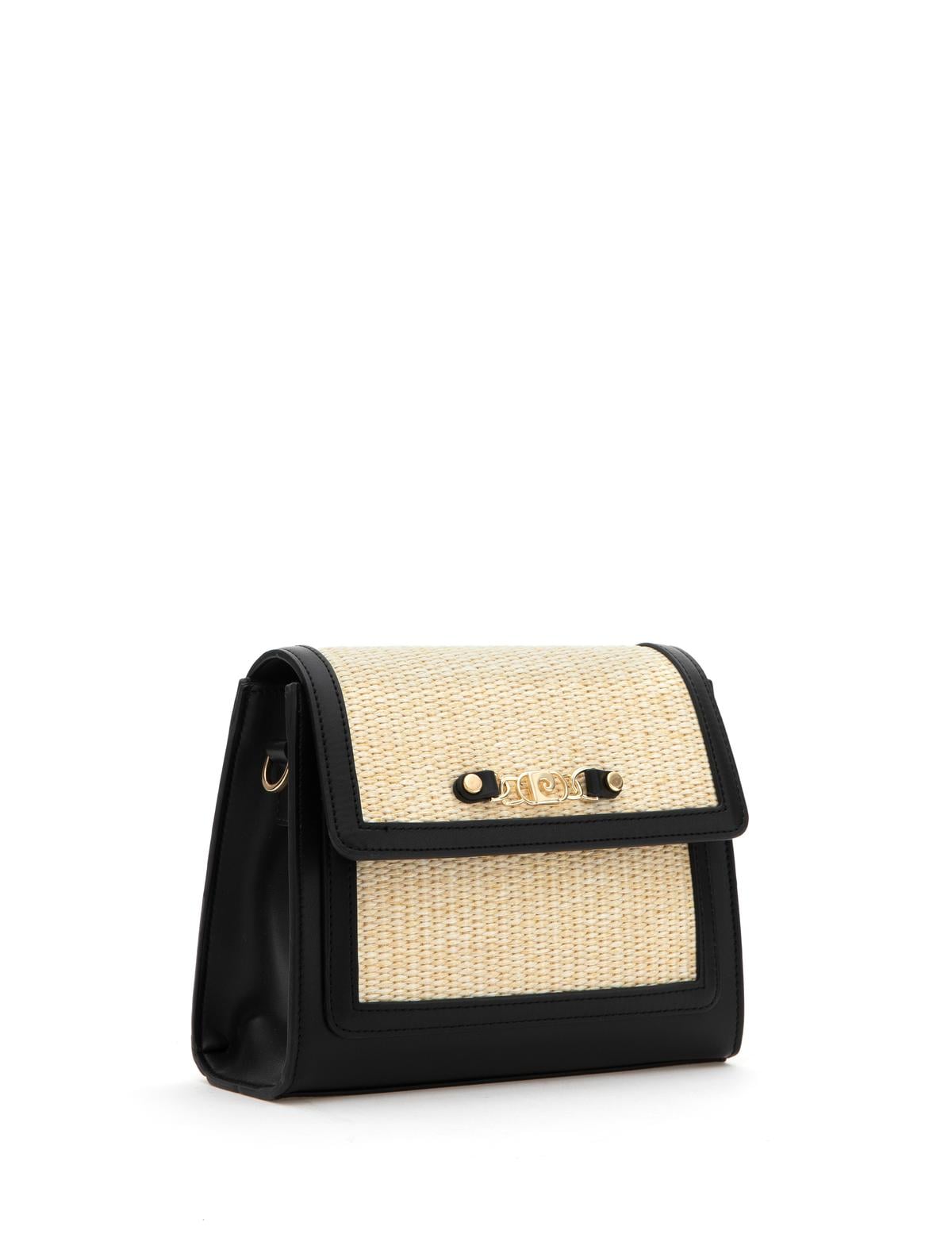 Siyah Hasır Çanta - 50305594002