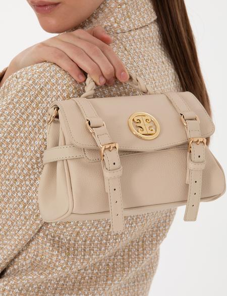 Ekru Çapraz Çanta - 50305597002