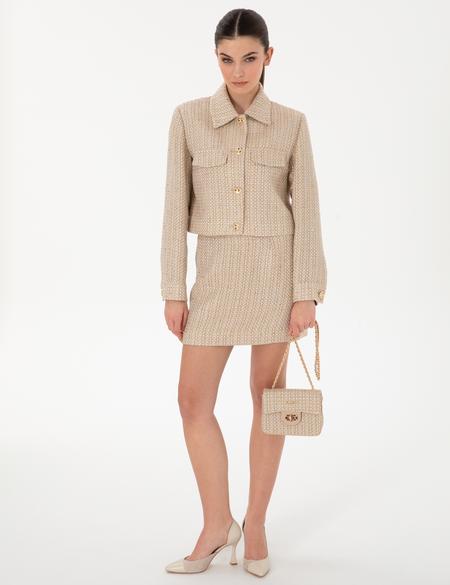 Bej Omuz Çantası - 50306787001