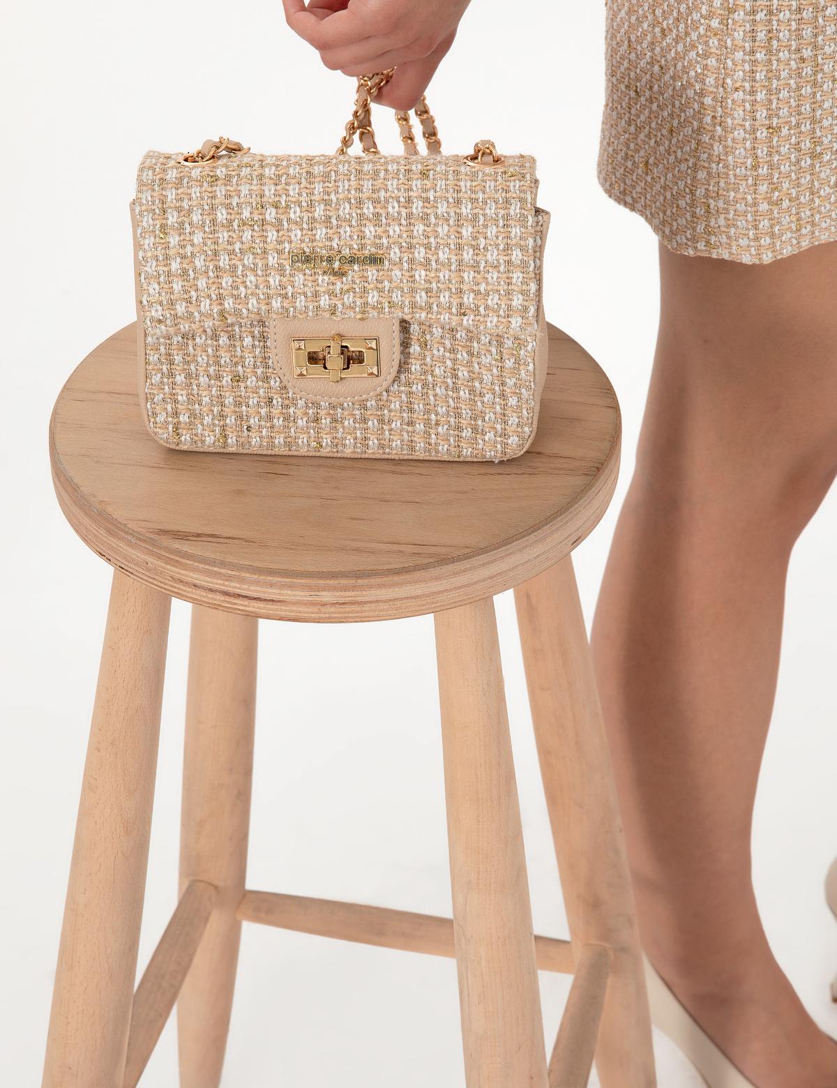 Bej Omuz Çantası - 50306787001