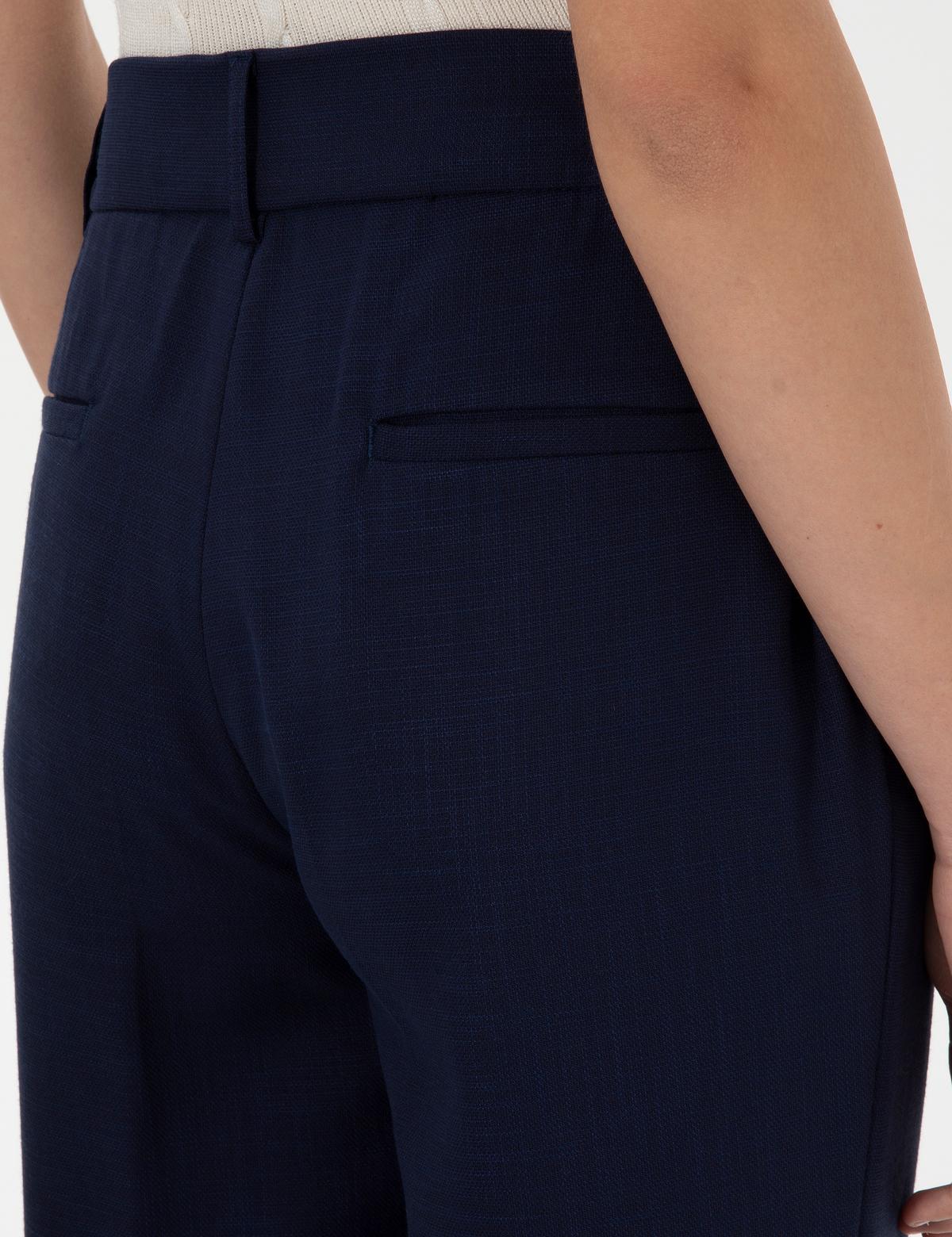 Lacivert Kumaş Pantolon - 50307257002