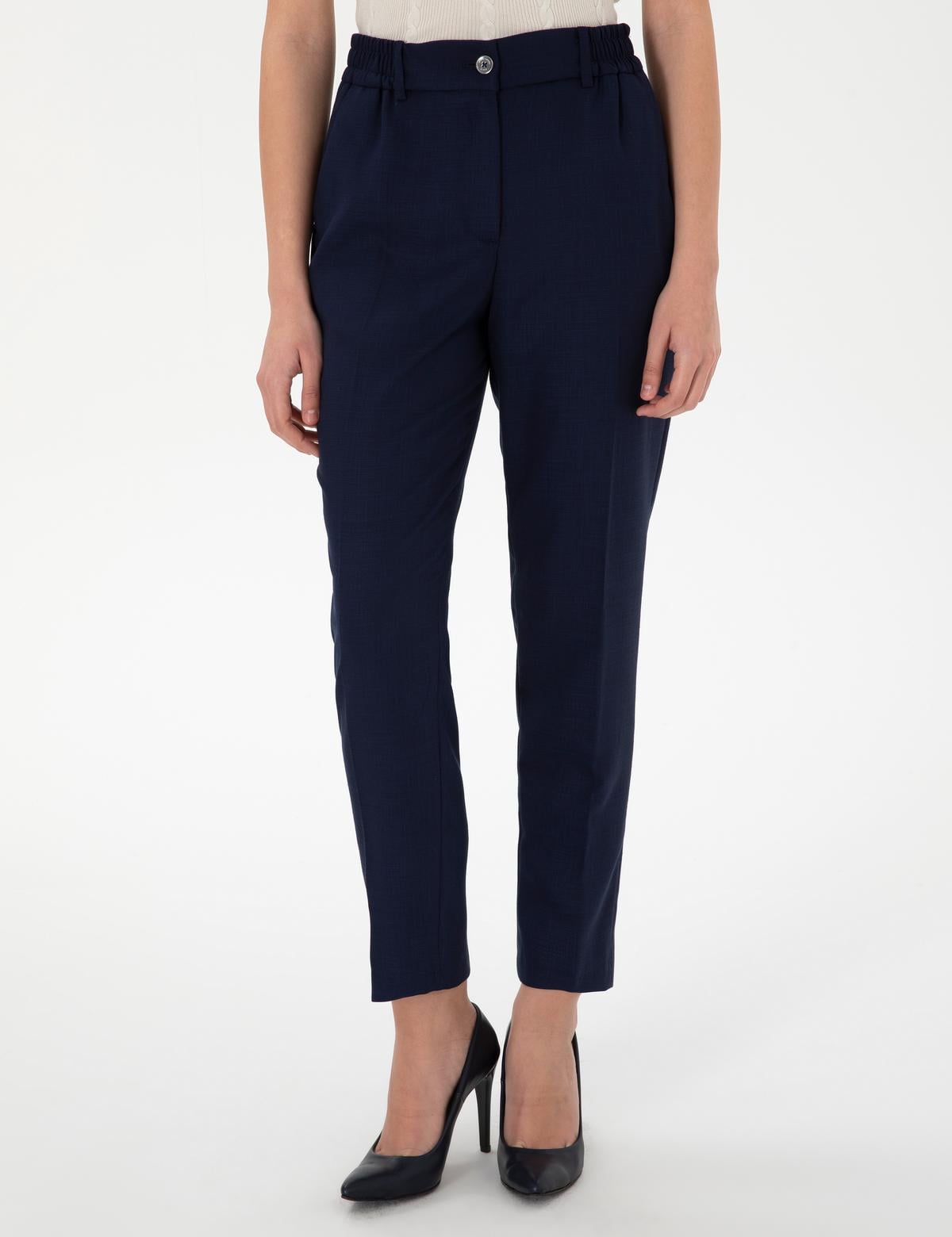 Lacivert Kumaş Pantolon - 50307257002